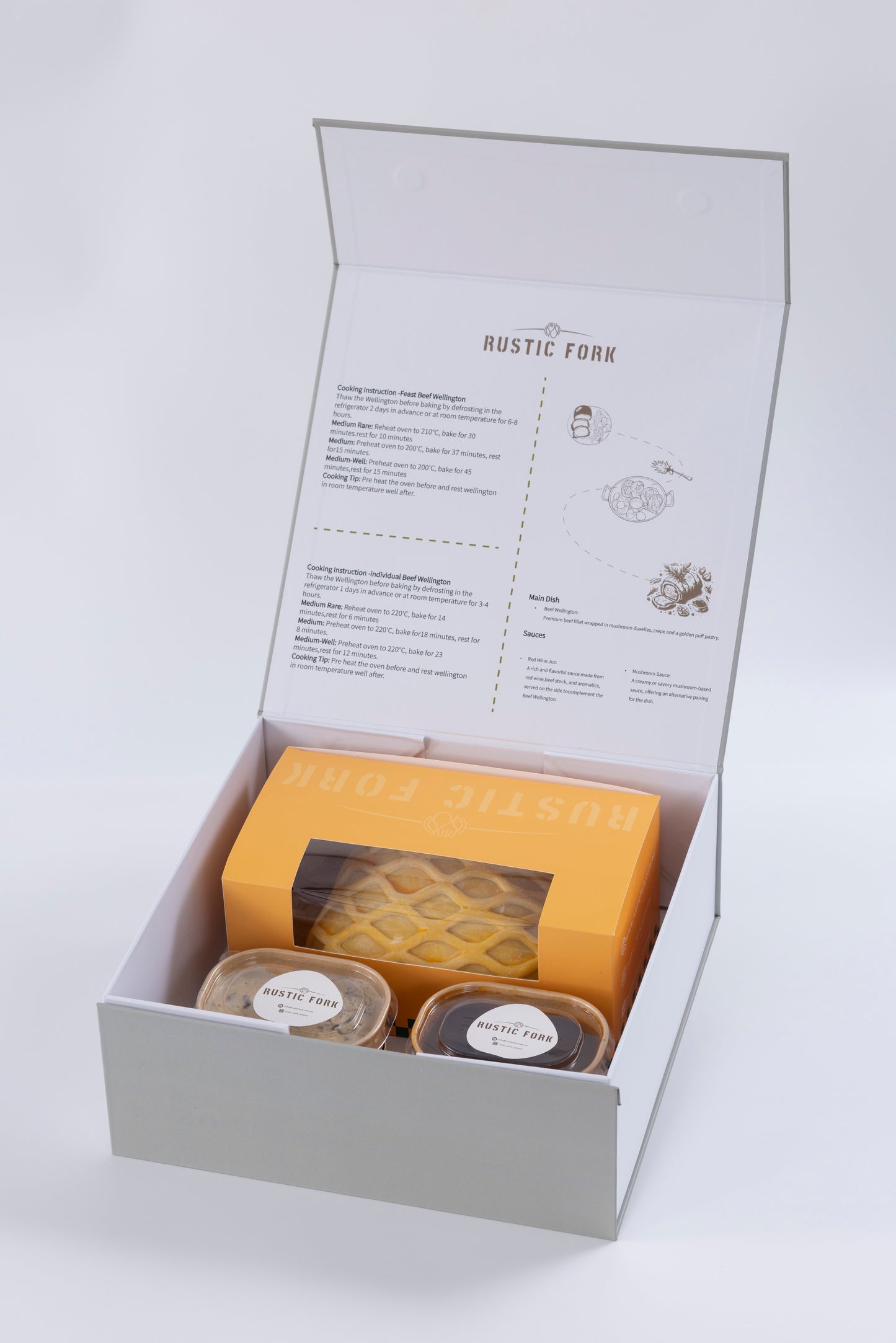 Rustic Fork Signature Box