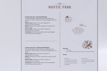 Rustic Fork Signature Box