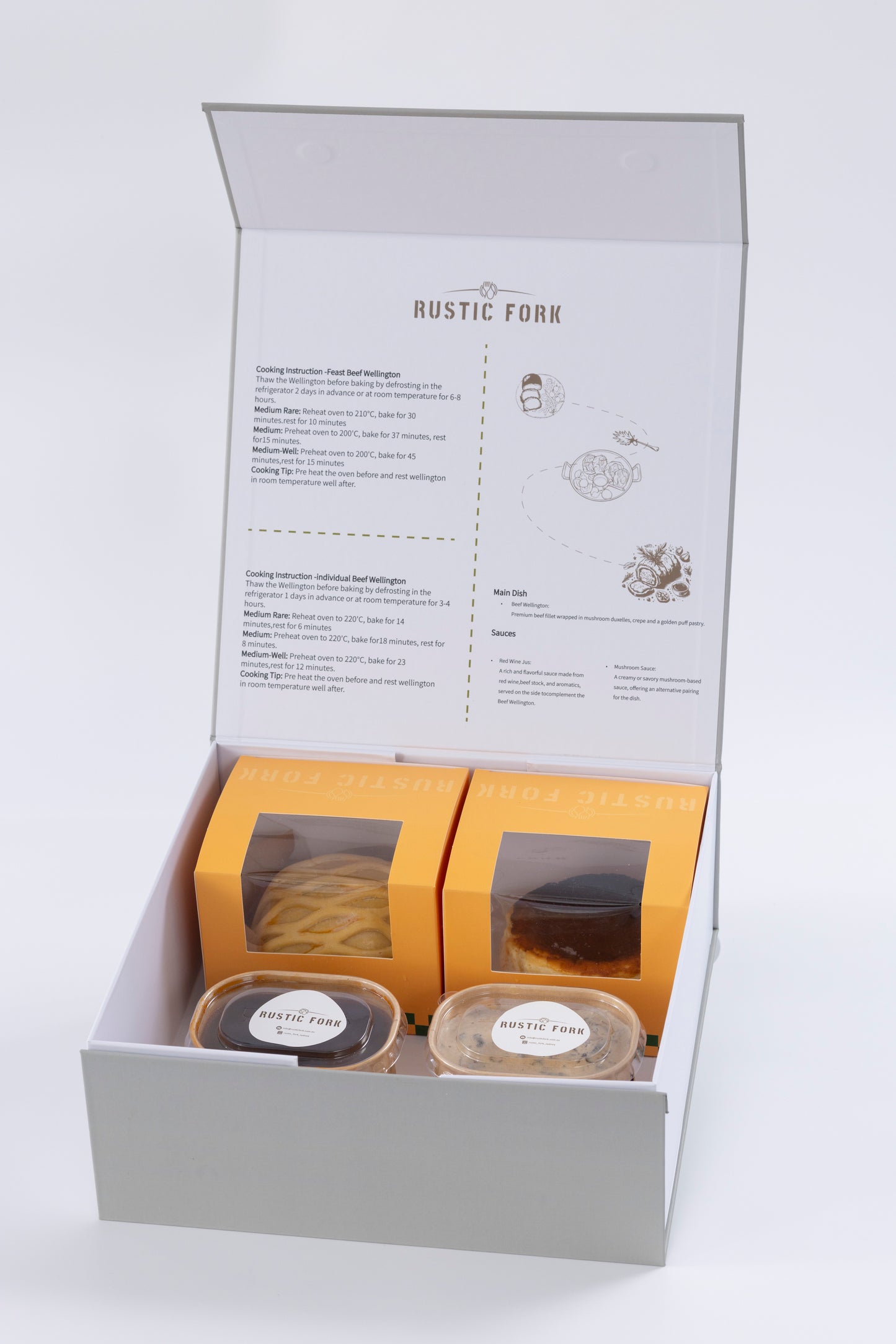 Rustic Fork Signature Box