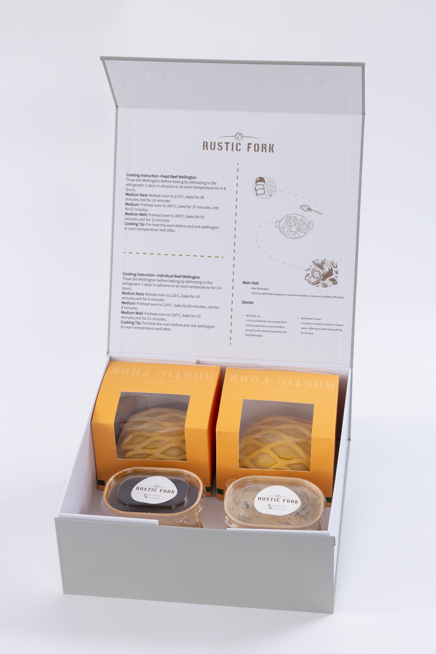Rustic Fork Signature Box